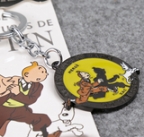 The Adventures of Tintin Metal Keychains