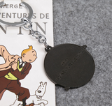 The Adventures of Tintin Metal Keychains