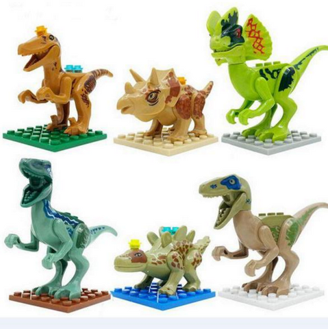 Jurassic World Dinosaur Building Block Bricks Toy