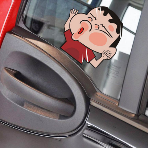 Shinnosuke The Glass Car Stickers