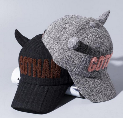 Running Man Horn Hat GOTHAM Snapback