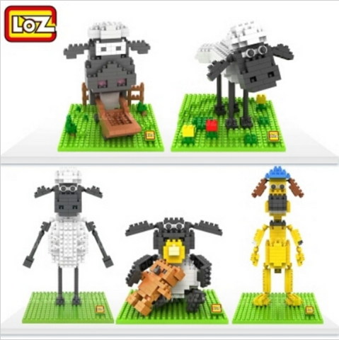 Shaun the Sheep Toy Building Blocks