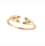 2015 Hot Fashion Handmade Animal Bambi Ring Vintage