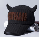 Running Man Horn Hat GOTHAM Snapback