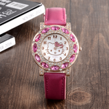 Hello Kitty Watch Crystal Wrist