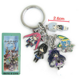 Date a live Keychain Metail Pendant With Blister Card