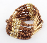 Fashion Bohemia Style Multilayer Metal bracelet