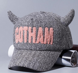 Running Man Horn Hat GOTHAM Snapback