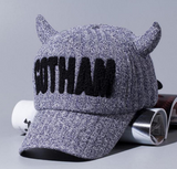 Running Man Horn Hat GOTHAM Snapback