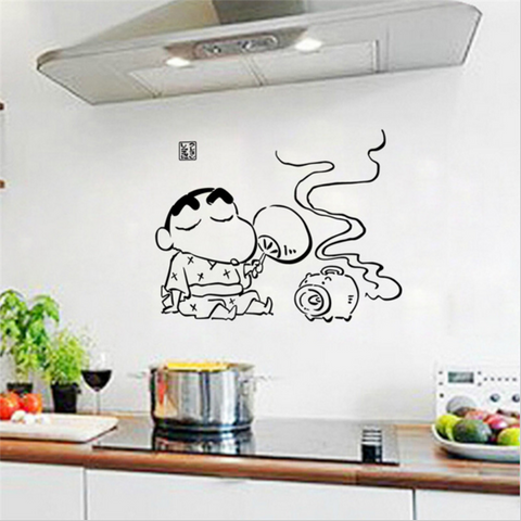 Shinnosuke Cartoon Wall Stickers Home Decor