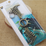 League Of Legends Game LOL Draven Metal Pendant Keychain