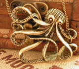 Octopus Shaped Retro Pirates Of Caribbean Necklace