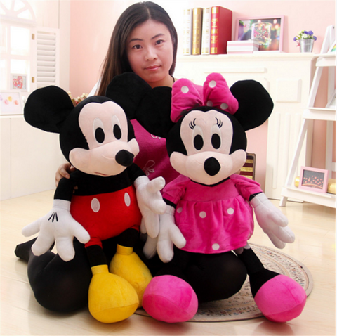 Mickey Mouse And Minnie Mouse Stuffed Animals Toy dolls 30cm