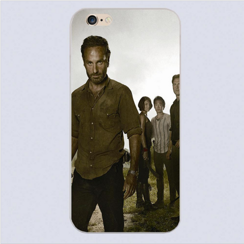 WALKING DEAD cover cases for iphone 4 5 5c 5s 6 6s 6plus