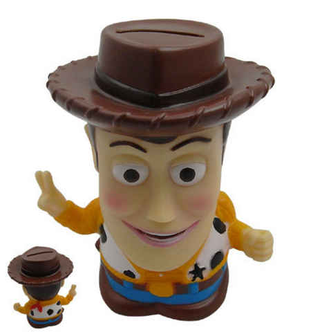 Toy STORY WOODY Coin Piggy Money Bank Figure