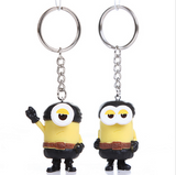 Minions Despicable ME Toys Key Chains Ring