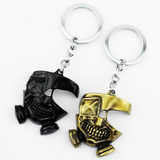 Tokyo Ghoul Ken Kaneki Mask Keychain Pendant Figure Toy Metal