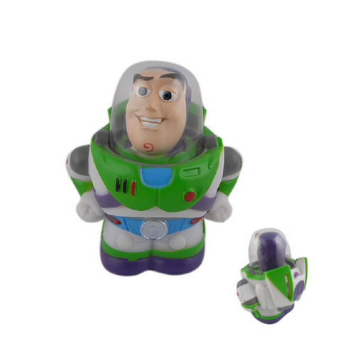 TOY STORY Buzz Lightyear Coin Money Bank Figure