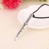 SNOW WHITE/ONCE UPON A TIME Rimoltstiltskin Rumple Dagger pendant necklace