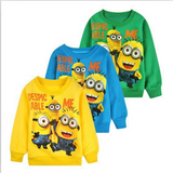 2015 New design minion collar fleece children