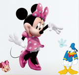 Mickey Mouse Minnie Vinyl Mural Wall Sticker