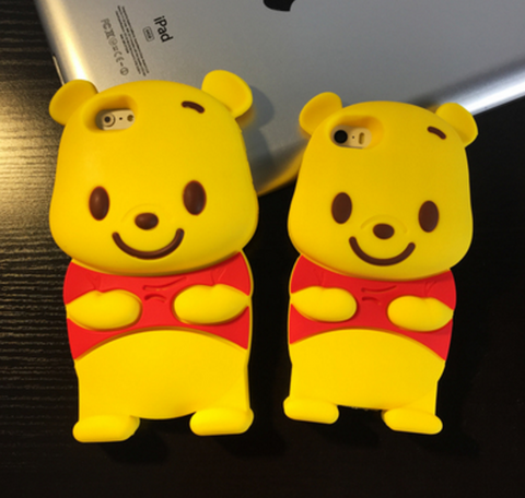 Winnie the pooh Phone Cases Animal Silicone