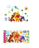 Winnie the Pooh friends wall stickers for kids rooms