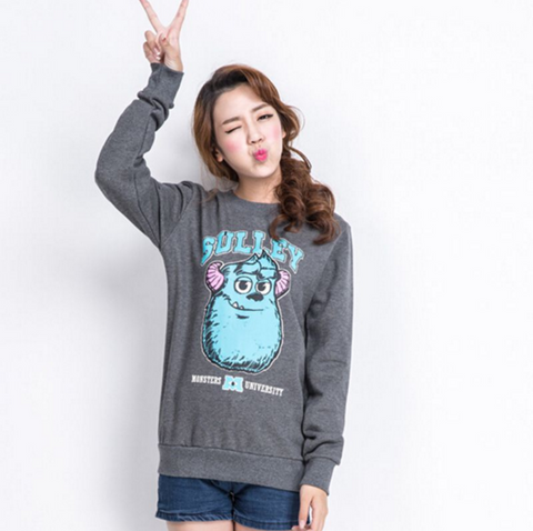 New autumn women Monsters University Hoodie