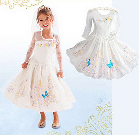 Cinderella Kids Dress Cosplay Costume