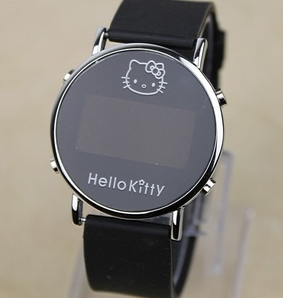 Hello Kitty Digital Led Quartz Wristwatches