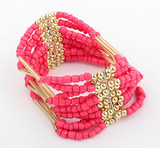 Fashion Bohemia Style Multilayer Metal bracelet