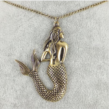 Best Quliaty New Vintage Bronze/Gold/Silver Fashion Jewelry The Little Mermaid