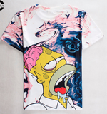 2015 fashion women/men cute cartoon the simpsons