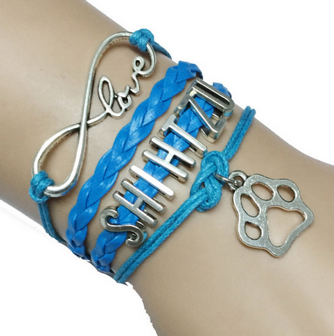 Love Shih Tzu Dog Bracelet