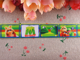 the muppets printed grosgrain ribbons