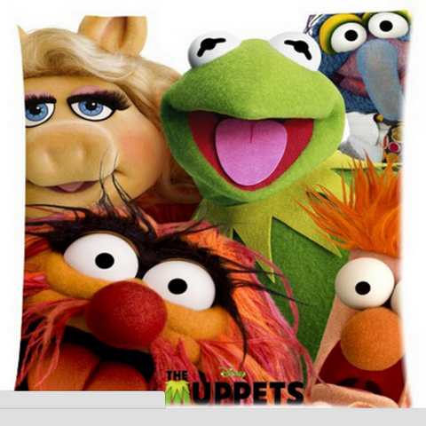 the muppets 45X45 CM Soft Pillowcase cushion case