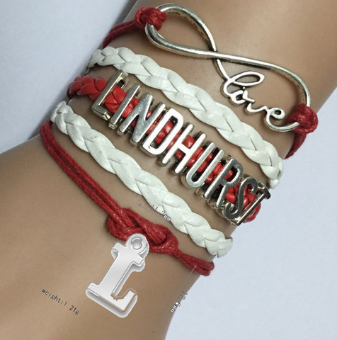 Love LINDHURST College Team Bracelet