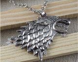 Song Of Ice And Fire Game Of Thrones Wolf Pendant Necklace