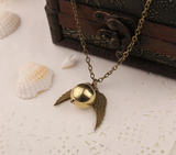 Harry Potter Golden Snitch Necklace