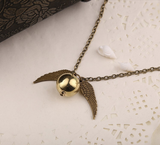 Harry Potter Golden Snitch Necklace