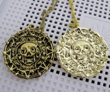 Skull Pendant Necklace Pirates Of The Caribbean