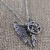 Supernatural Necklace Angel Wings Necklace