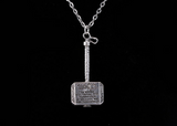 Thor Hammer Dark World Pendant Necklace