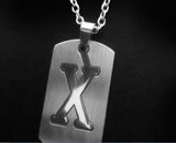 2015 New Arrival Stainless Steel Letter Necklace X-Men